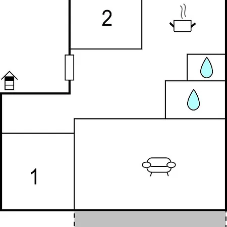 2 Bedroom Awesome In Gdańsk
